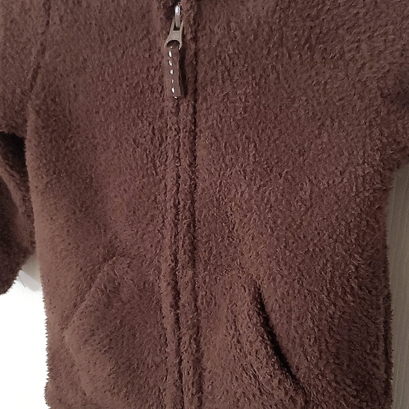 Old Navy 12-18 Months Two Piece Brown Fleece Jacket & Pants - Picture 4 of 8